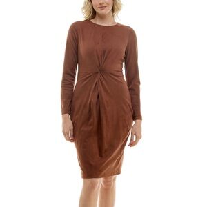 Nicole Miller Chocolate Brown Dress